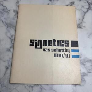 Signetics 82S82 4-BIT BCD ARITHMETIC UNIT Brochure 1973 - Digital 8000 Series
